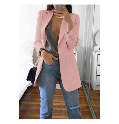 Lapel Slim Cardigan Temperament Blazer Limorista