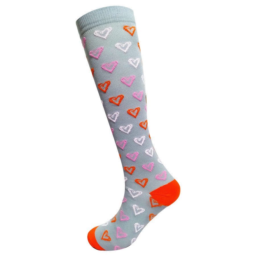 Ladies running stretch compression sports socks Limorista