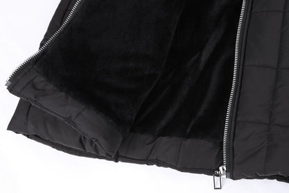 Hooded long-sleeved warm and velvet cotton jacket Limorista