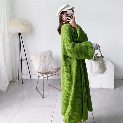 Loose length knit cardigan Limorista