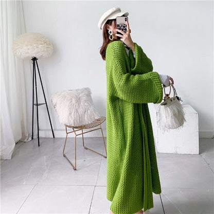 Loose length knit cardigan Limorista