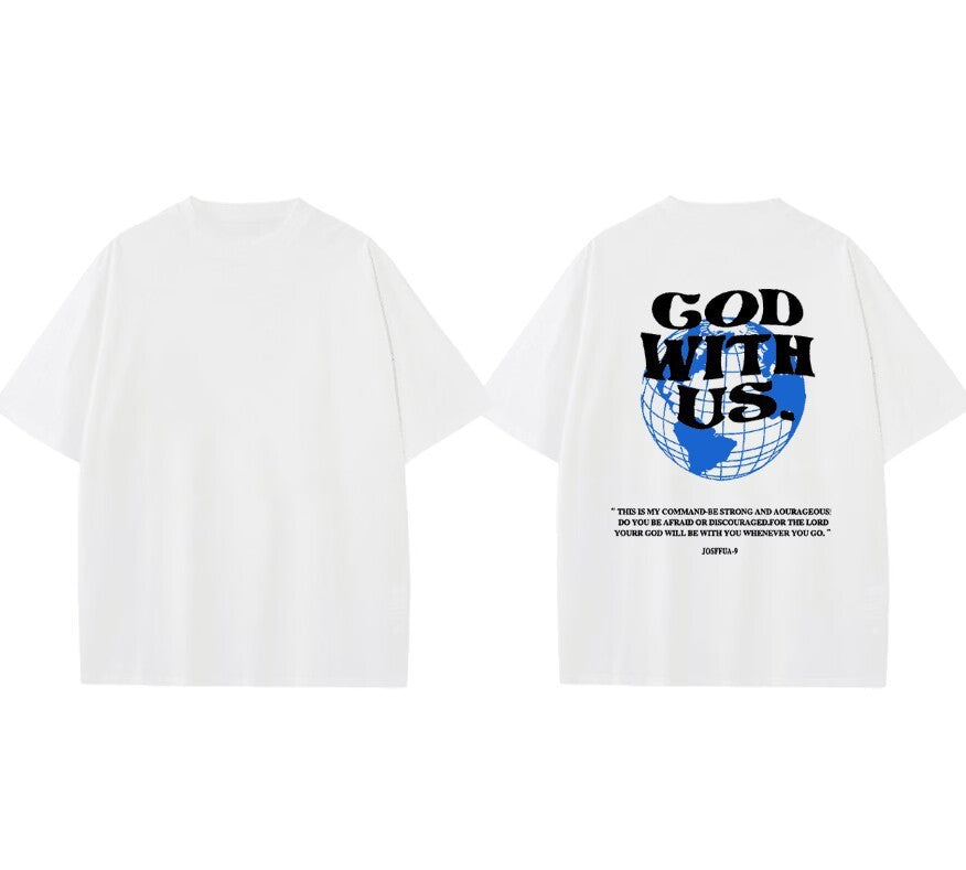 Letter Print Short-sleeve Casual Retro T-shirt Women Limorista