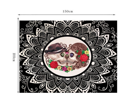 Square microfiber printed beach towel taro beach towel Limorista