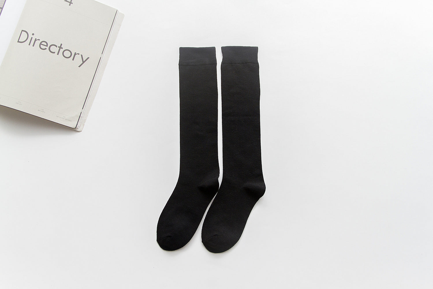 Japanese-style long pile knee socks Limorista