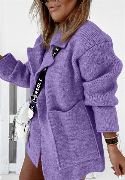 New Product Fashion Print Ladies Woolen Coat Limorista