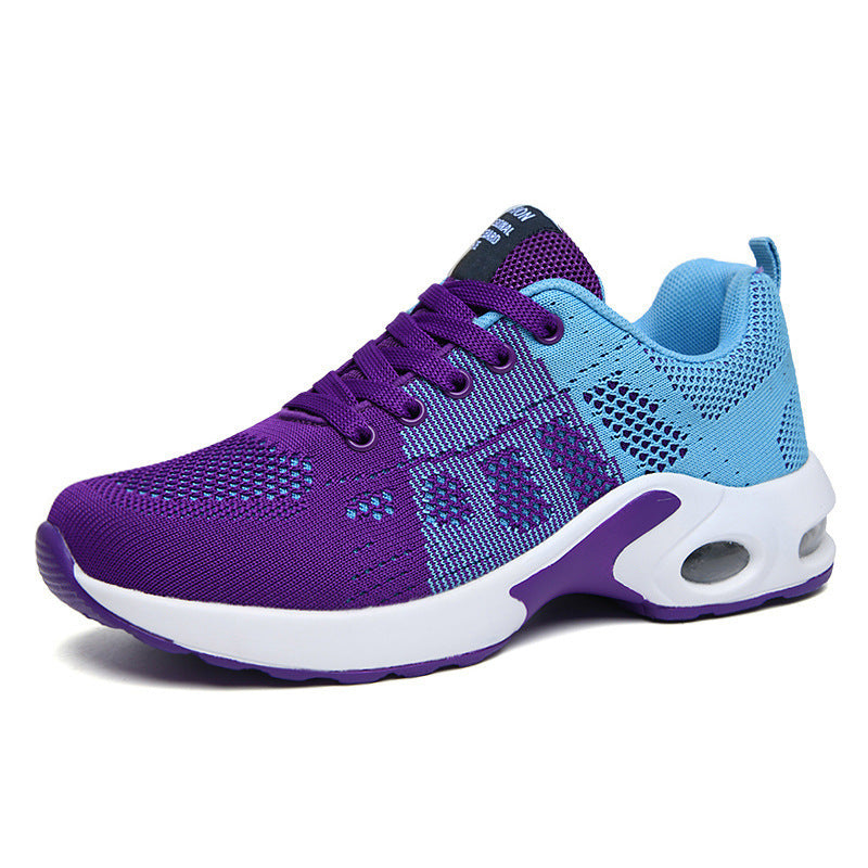 Flying Woven Mesh Shoes Women&
