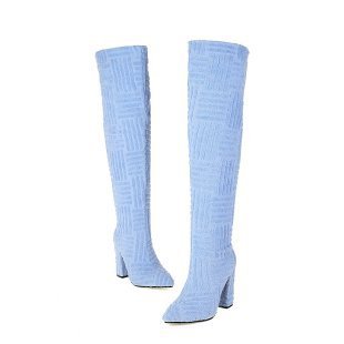 Plus Size Sexy Pointed Toe Thermal Towel Boots Limorista