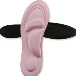 Soft Insole High Heel Shoe Pad Men Women 4D Sport Sponge Pain Relief Insert Cushion Pad Shoe Insoles 1Pair Limorista