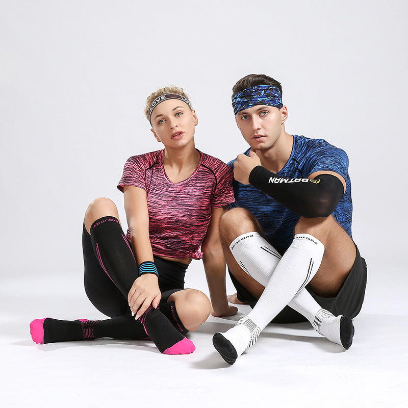 Marathon Running Sports Breathable Terry Long Socks Limorista
