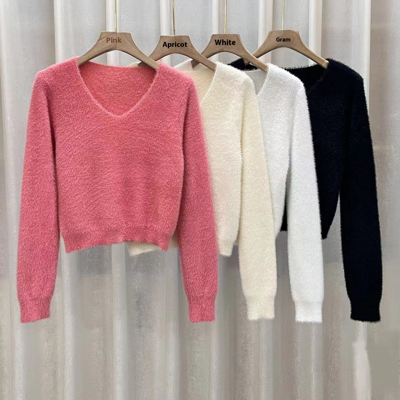 Imitation Marten Knitted Women&