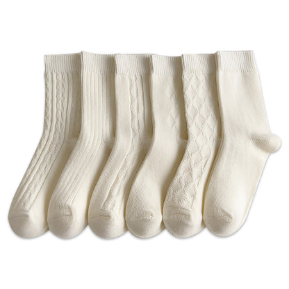 White Socks Women&