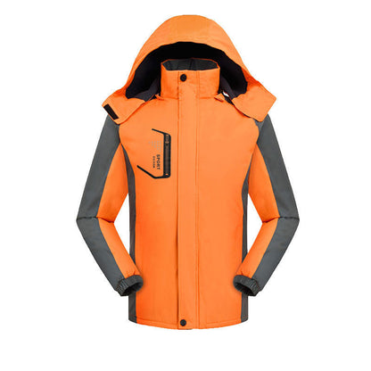 New Fleece-lined Thick Jacket Men And Women Couple Limorista