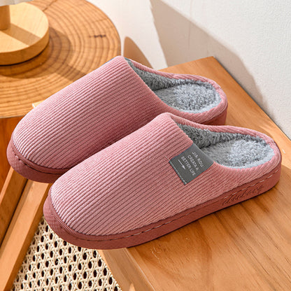 Home Indoor Wear-resistant Non Slip Cotton Slippers Limorista