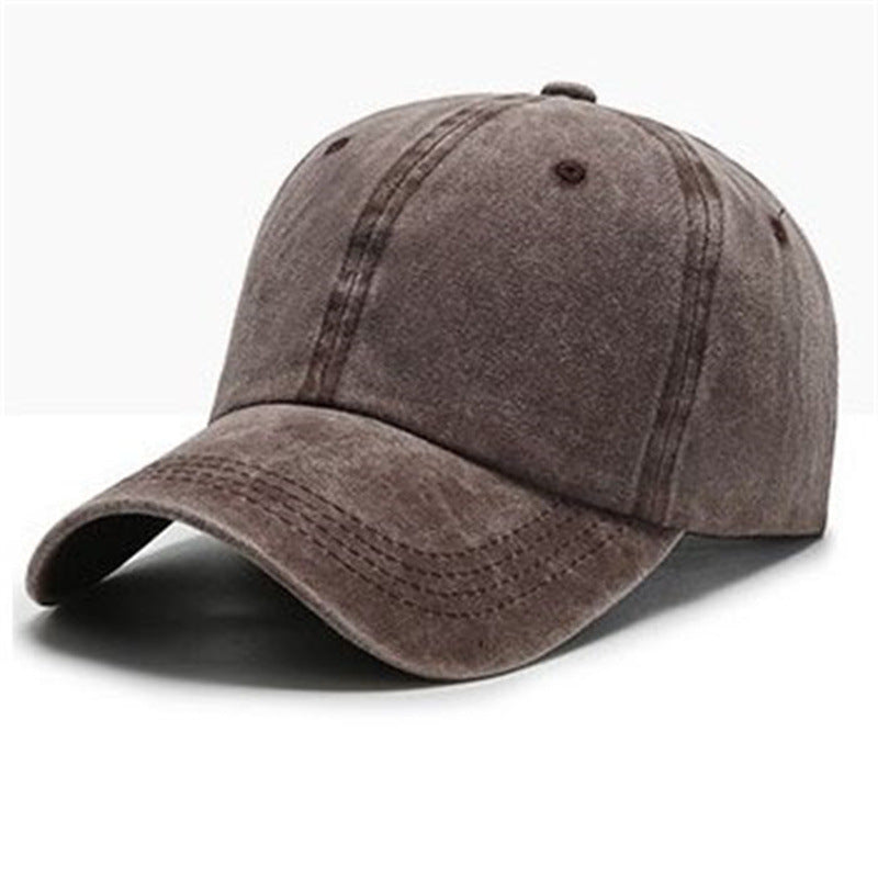 Washed Solid Color Light Board Baseball Cap For Women Limorista