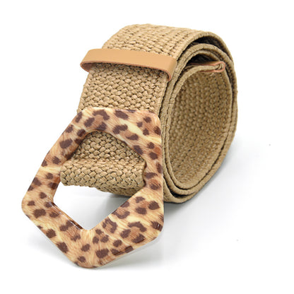 Bohemian Holiday Linen Woven Belt Limorista