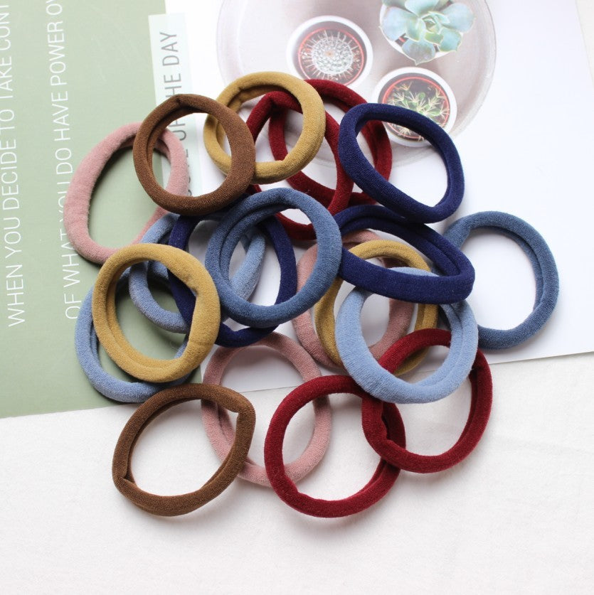 High-strength Tie Hair, Thick Hair Band, Towel Ring Does Not Hurt Hair Limorista