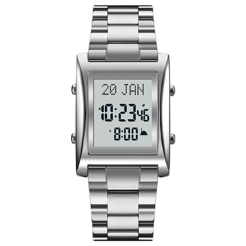 SKMEI 1815 Muslim Islamic Azan Prayer Watch Qibla Direction Multifunctional Digital Watches Limorista