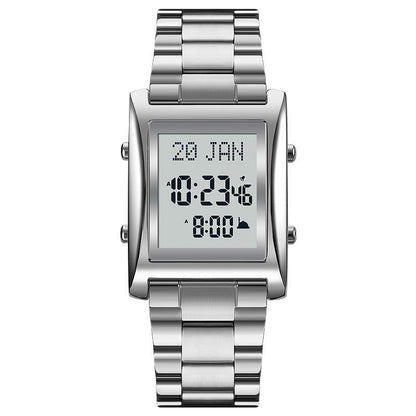SKMEI 1815 Muslim Islamic Azan Prayer Watch Qibla Direction Multifunctional Digital Watches Limorista