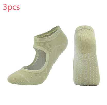 Combed cotton yoga socks Limorista