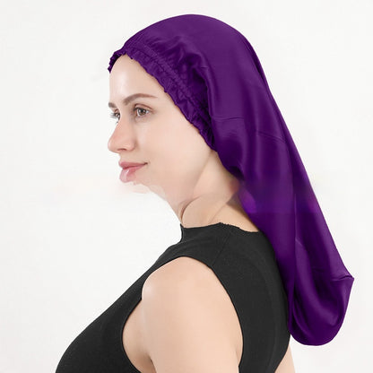Silk Long Tube Nightcap Hair Care Thermal Heat Cap Limorista
