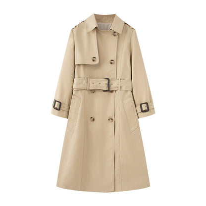 Trench Mid-length British Trench Coat Limorista