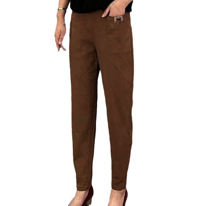 Leisure Commute All-matching Fashionable Pants Cover Belly Comfortable Limorista