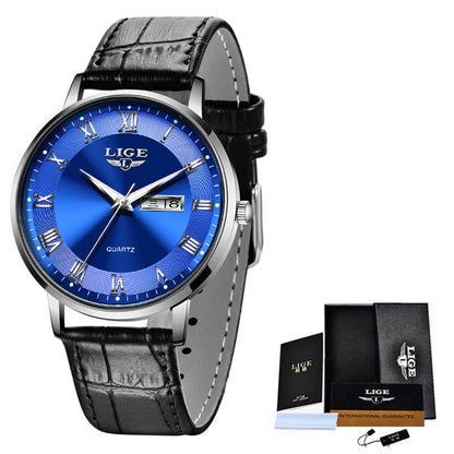 Thin Ladies Quartz Dual Calendar Waterproof Watch Limorista