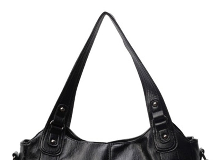 Handbag European And American Retro Solid Color Simple Texture Limorista