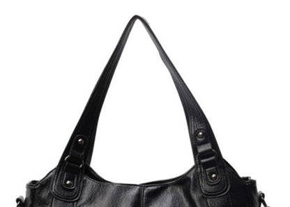 Handbag European And American Retro Solid Color Simple Texture Limorista