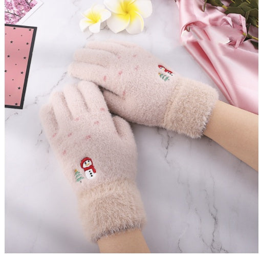 Ladies Touch Screen Gloves For Winter Warmth And Fleece Limorista