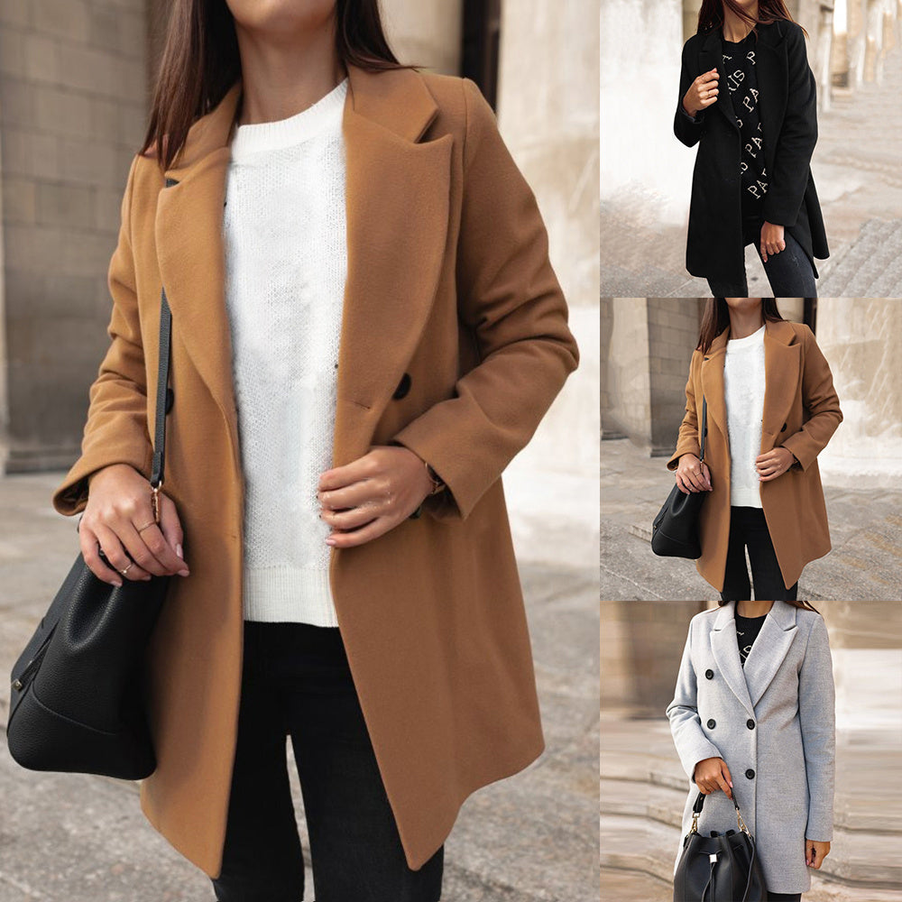 Winter Long Woolen Coats Limorista