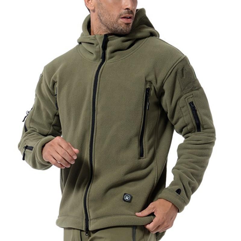 Men Military Winter Thermal Fleece Tactical Jacket Limorista