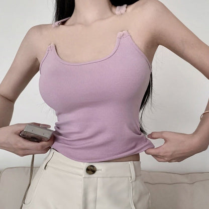 Hot Girl Style Invisible Shoulder Camisole Limorista