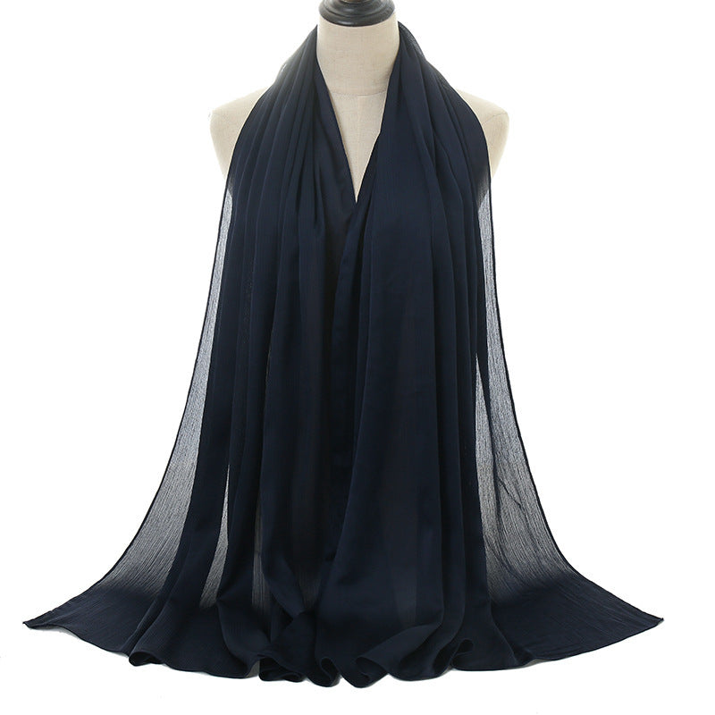 Natural wrinkle monochromatic national headdress Limorista