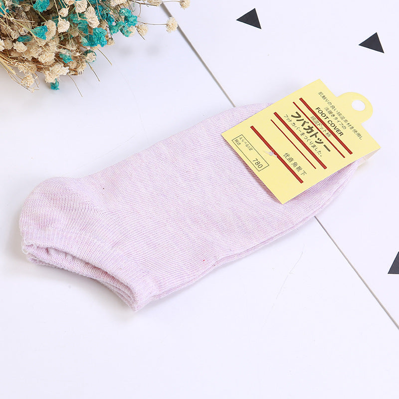 Solid color ladies socks Limorista