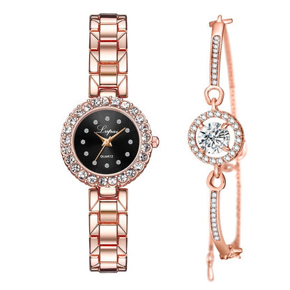 Watches-Set Bangle Clock Bracelet Wrist-Watch Quartz Women Fashion Ladies Brand Luxury Limorista