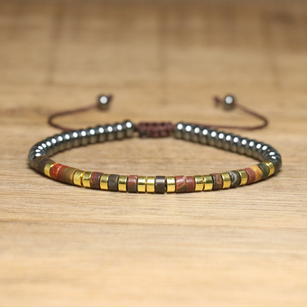 Spacer Beads Beaded Weave Bracelet Women&