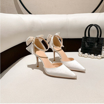 Buckle With Bow Hollowed Sandals Limorista