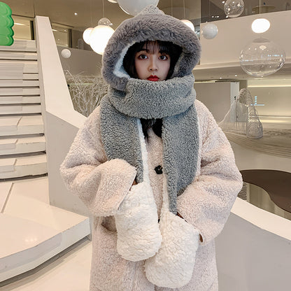 Bear ears scarf hat Limorista