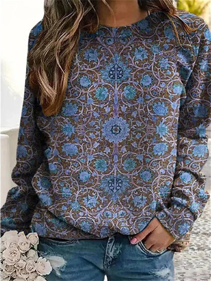 Floral Flower Fashion Women&