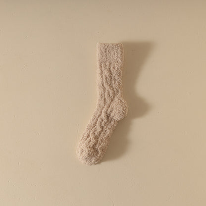 Coral Fleece Socks Women&