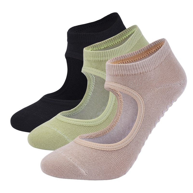 Combed cotton yoga socks Limorista