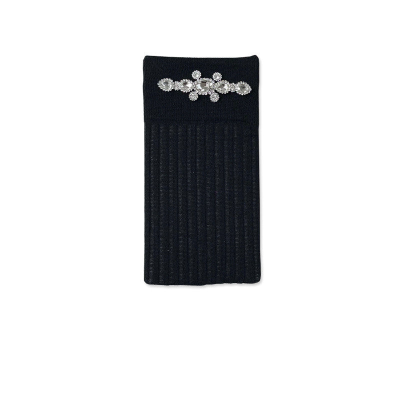 Rhinestone Crystal Long Socks Leg-knee Socks Limorista