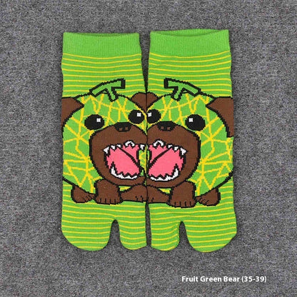 Two-toe Socks Split Toe Women&