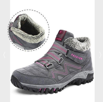 Winter warm and velvet thick couple shoes Limorista