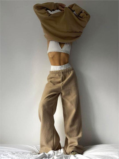 Personalized Cashmere Fashion Casual Sports Pants Limorista