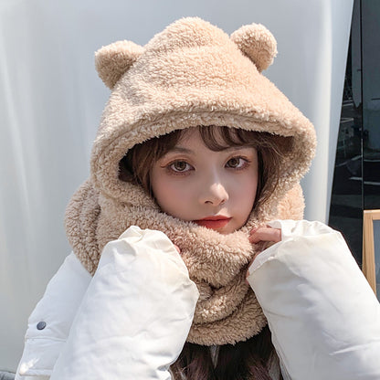 Bear ears scarf hat Limorista
