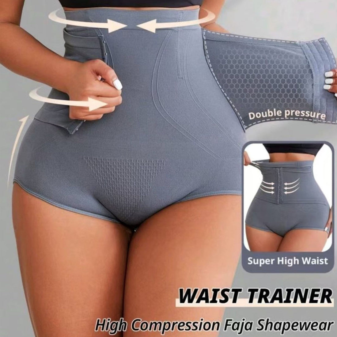 Limorista - Body Shaping Abdominal Pants Female High Waist Hip Lifting And Belly Contracting