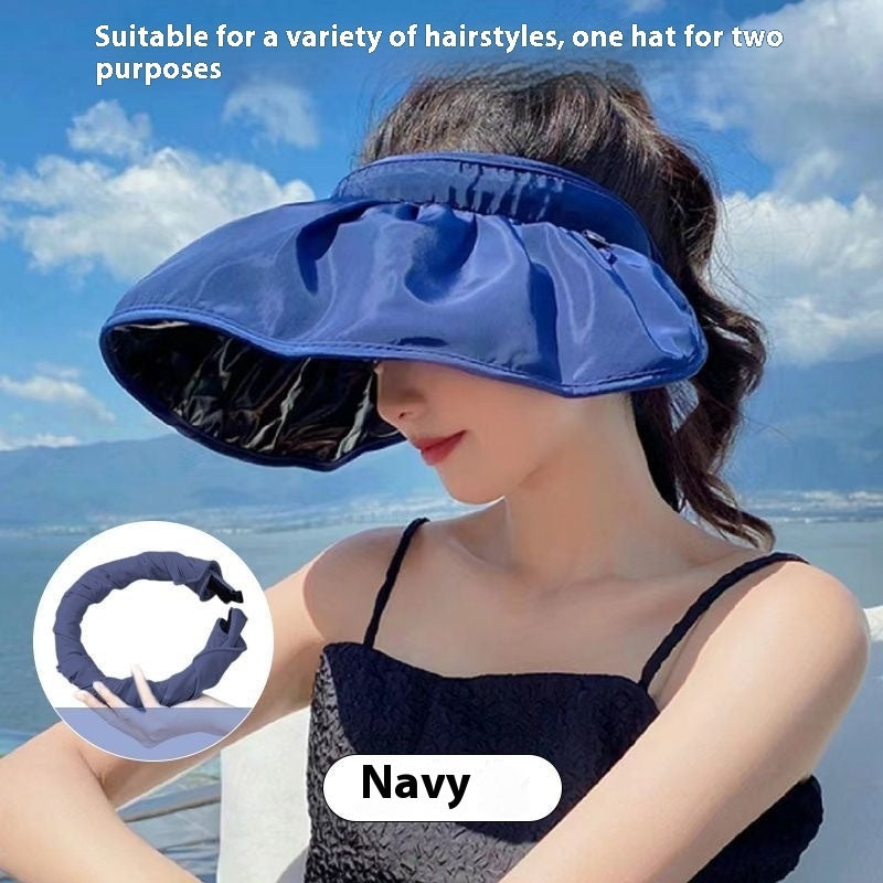 Summer Shell Hat FPF50 Empty-top Hat Women&