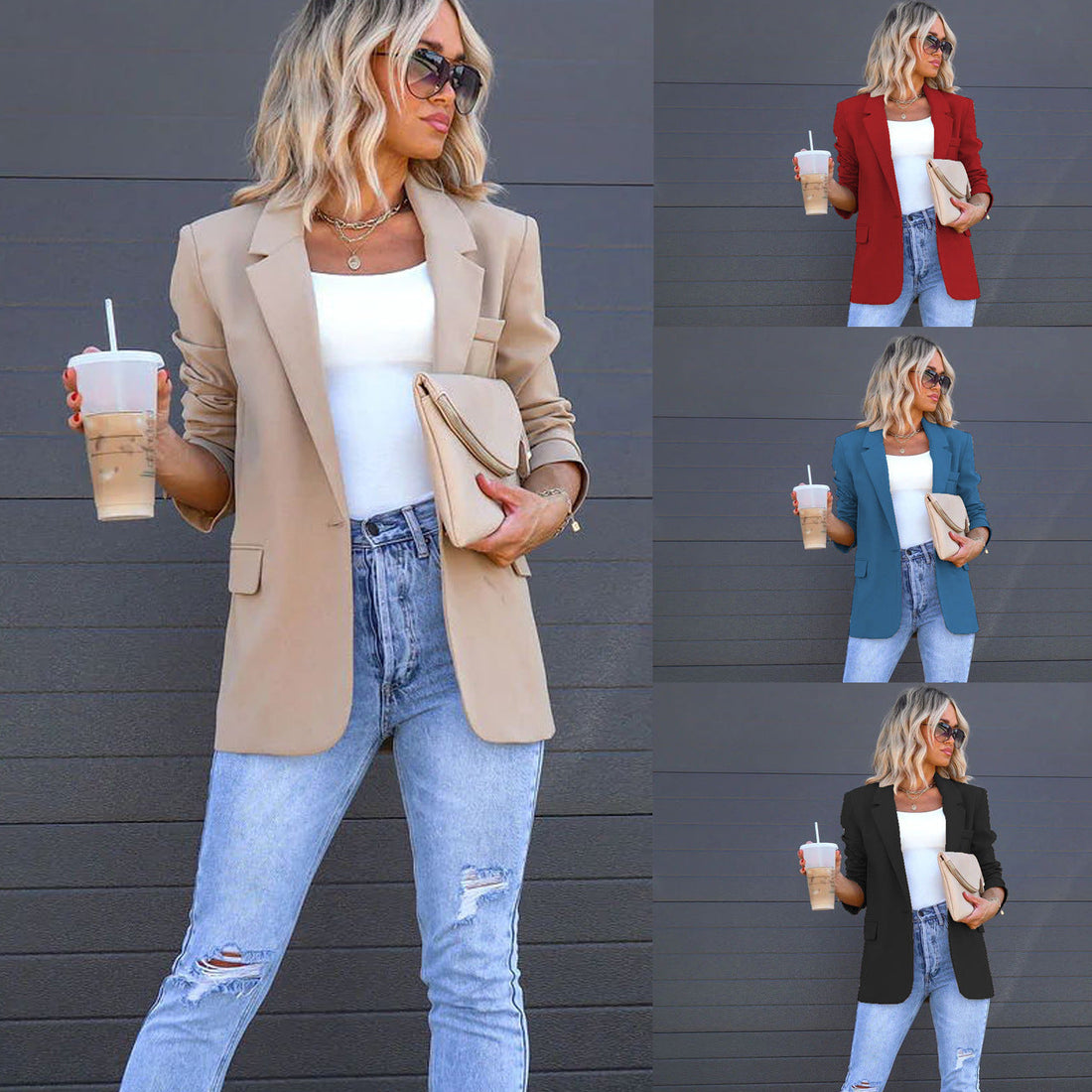 Casual Pocket Women&